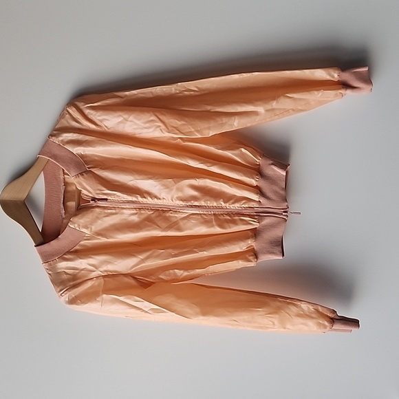 PENNYBLACK Sheer Lightweight Cropped Fitted Bomber Jacket - Picture 1 of 8